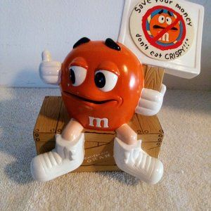 M&M's Orange Don't Eat The Crispy California Coin Bank